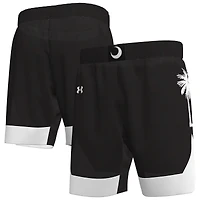 Short de basketball réplique Under Armour noir pour homme, modèle South Carolina Gamecocks