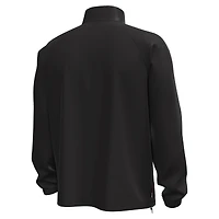 Men's Under Armour  Black South Carolina Gamecocks Unstoppable Woven Anorak Storm Tech Half-Zip Jacket