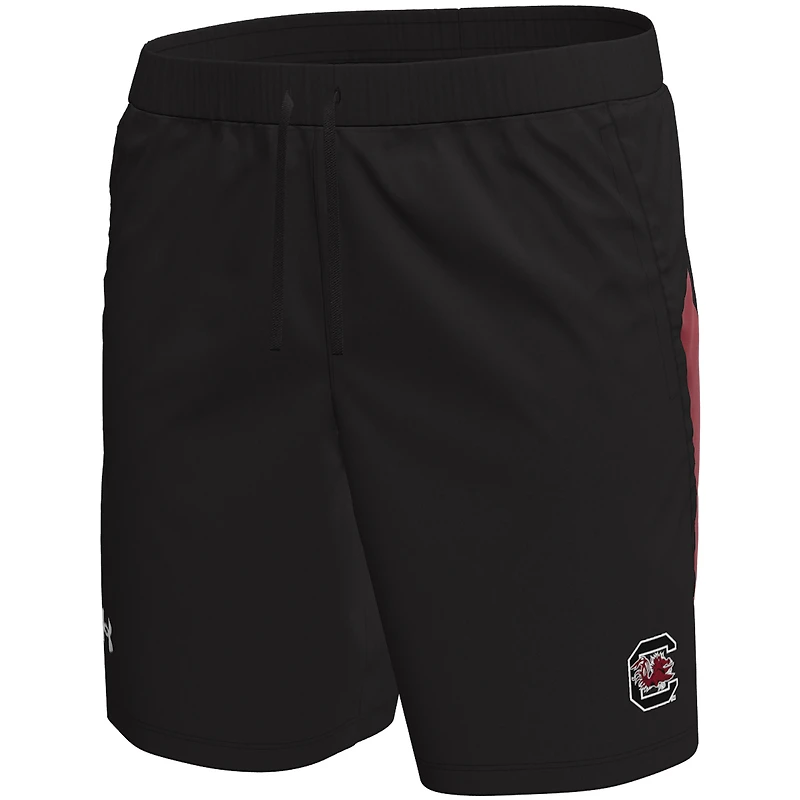 Men's Under Armour  Black South Carolina Gamecocks Woven Shorts