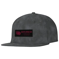 Casquette Snapback ArmourFuse pour homme Under Armour, couleur charbon, collection Freedom des Gamecocks de Caroline du Sud