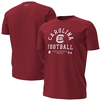 T-shirt de performance Under Armour Garnet South Carolina Gamecocks 2025 pour homme
