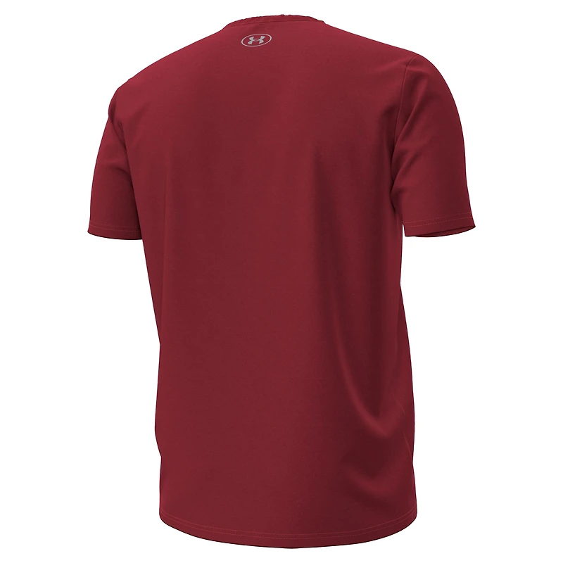 Men's Under Armour  Garnet South Carolina Gamecocks 2025 Sideline Football Performance T-Shirt