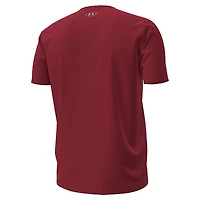 Men's Under Armour  Garnet South Carolina Gamecocks 2025 Sideline Football Performance T-Shirt