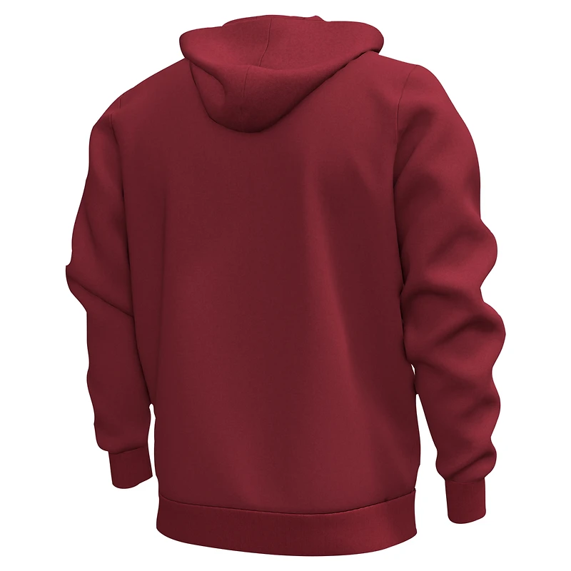 Men's Under Armour Garnet South Carolina Gamecocks Essential Pullover Hoodie