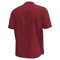 Men's Under Armour Garnet South Carolina Gamecocks Motivate Quarter-Zip Top