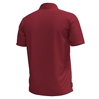 Men's Under Armour Garnet South Carolina Gamecocks Playoff Chest Stripe Performance Polo