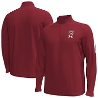 Men's Under Armour Garnet South Carolina Gamecocks Playoff Performance Quarter-Zip Jacket