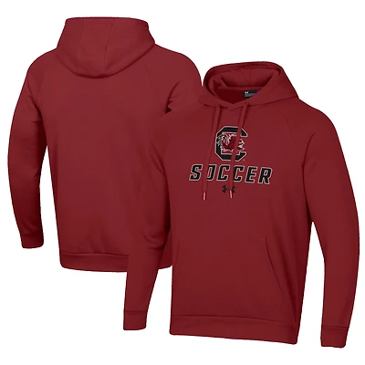 Sweat à capuche en polaire Under Armour Garnet South Carolina Gamecocks Rival pour homme