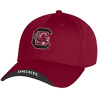Casquette Under Armour Garnet South Carolina Gamecocks Sideline Blitzing Accent Flex pour homme