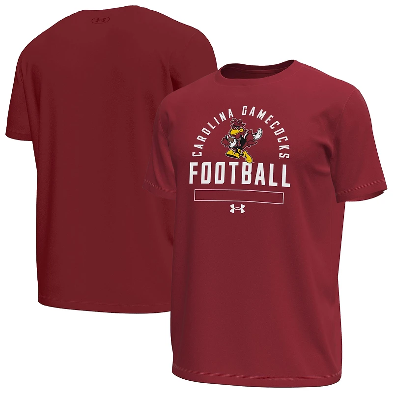 Men's Under Armour Garnet South Carolina Gamecocks Sporty Cocky Tech Stretch T-Shirt