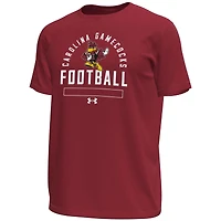 Men's Under Armour Garnet South Carolina Gamecocks Sporty Cocky Tech Stretch T-Shirt