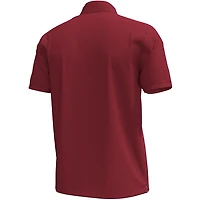 Polo rétro Under Armour Garnet South Carolina Gamecocks pour homme