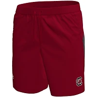 Men's Under Armour  Garnet South Carolina Gamecocks Woven Shorts