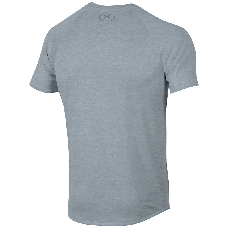 Men's Under Armour Gray South Carolina Gamecocks Beach Volleyball Icon Raglan Performance T-Shirt