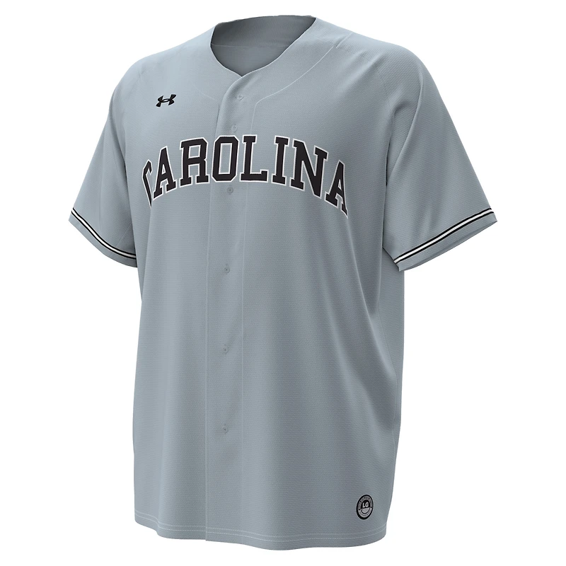 Maillot de baseball réplique Under Armour gris pour homme des Gamecocks Caroline du Sud
