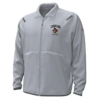 Men's Under Armour  Gray South Carolina Gamecocks Unstoppable Fleece Full-Zip Track Jacket