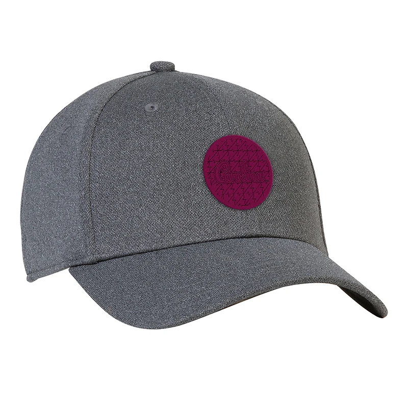 Casquette Under Armour Heather Grey South Carolina Gamecocks College Essentials 3.0 Blitzing Flex pour homme