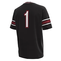 Men's Under Armour #1 Black South Carolina Gamecocks Replica Football Jersey