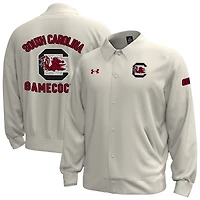 Veste polaire Under Armour Stone South Carolina Gamecocks Gameday Icon Full-Snap pour homme