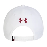 Casquette ajustable Under Armour blanche South Carolina Gamecocks Sideline Drive Rope pour homme