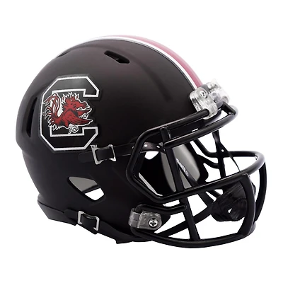 Mini casque Riddell South Carolina Gamecocks noir mat Speed