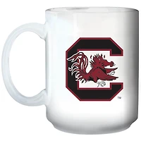 Caroline du Sud Gamecocks 15 oz. Tasse à logo primaire