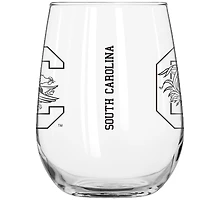 Gamecocks de Caroline du Sud 16oz. Verre à boisson incurvé Gameday