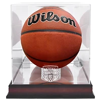 Vitrine de basket-ball en acajou des South Carolina Gamecocks, champions nationaux de basket-ball féminin de la NCAA 2024