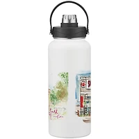 South Carolina Gamecocks Laura Wilcox Watercolors 34oz. Water Bottle