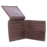 South Carolina Gamecocks Leather Billfold with Concho - Brown