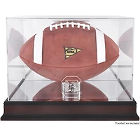 Étui de football avec logo en acajou des South Carolina Gamecocks et dos miroir
