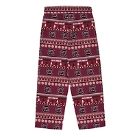 Toddler Outerstuff  Garnet South Carolina Gamecocks Ugly Sweater Pajama Set