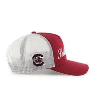 Unisex '47 Garnet South Carolina Gamecocks Contemporary Basics Foundation Trucker Hitch Adjustable Hat