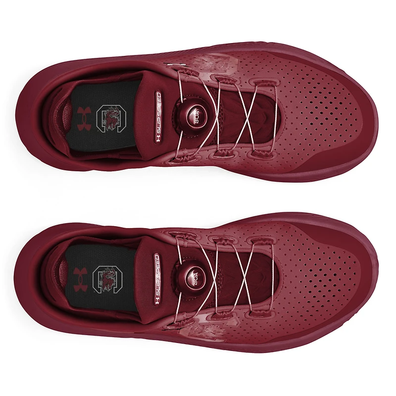 Unisex Under Armour Garnet South Carolina Gamecocks SlipSpeed Running Shoes
