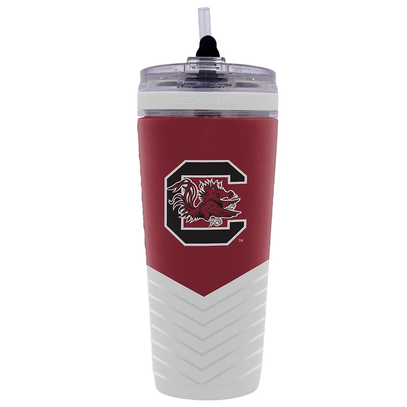 Bouteille à glace WinCraft South Carolina Gamecocks 4D Flex de 770 ml (26 oz)