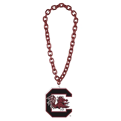 WinCraft Collier avec logo à grande chaîne des Gamecocks de Caroline du Sud