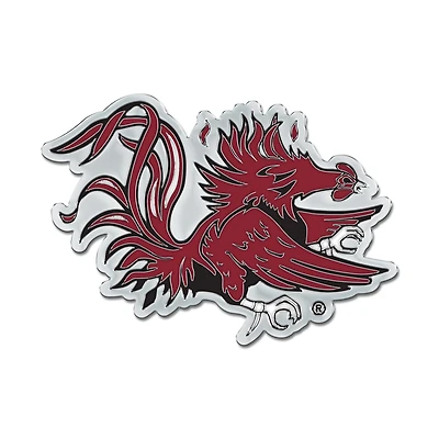 WinCraft South Carolina Gamecocks Colored Chrome Auto Emblem