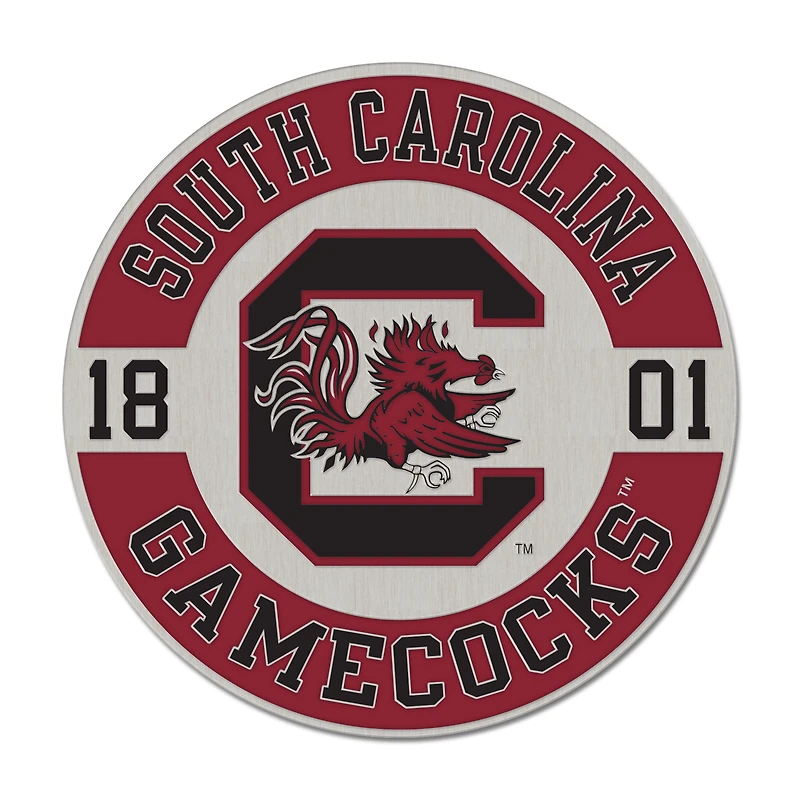 Pin de collection ronde WinCraft South Carolina Gamecocks