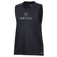 Women's Champion  Black South Carolina Gamecocks Lifestyle Tank Top