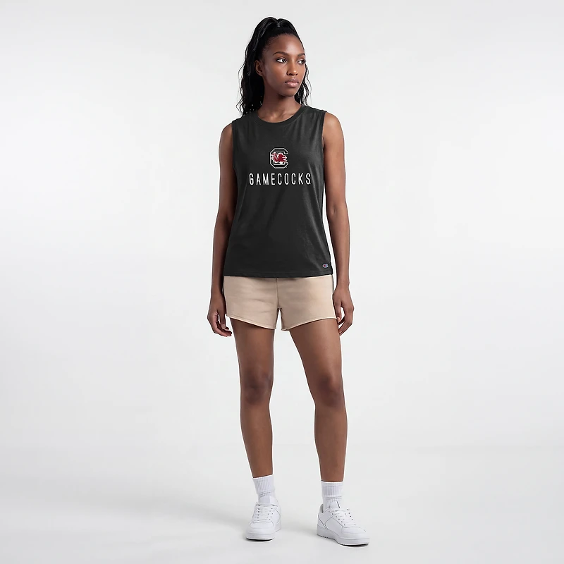 Women's Champion Black South Carolina Gamecocks Lifestyle Tank Top