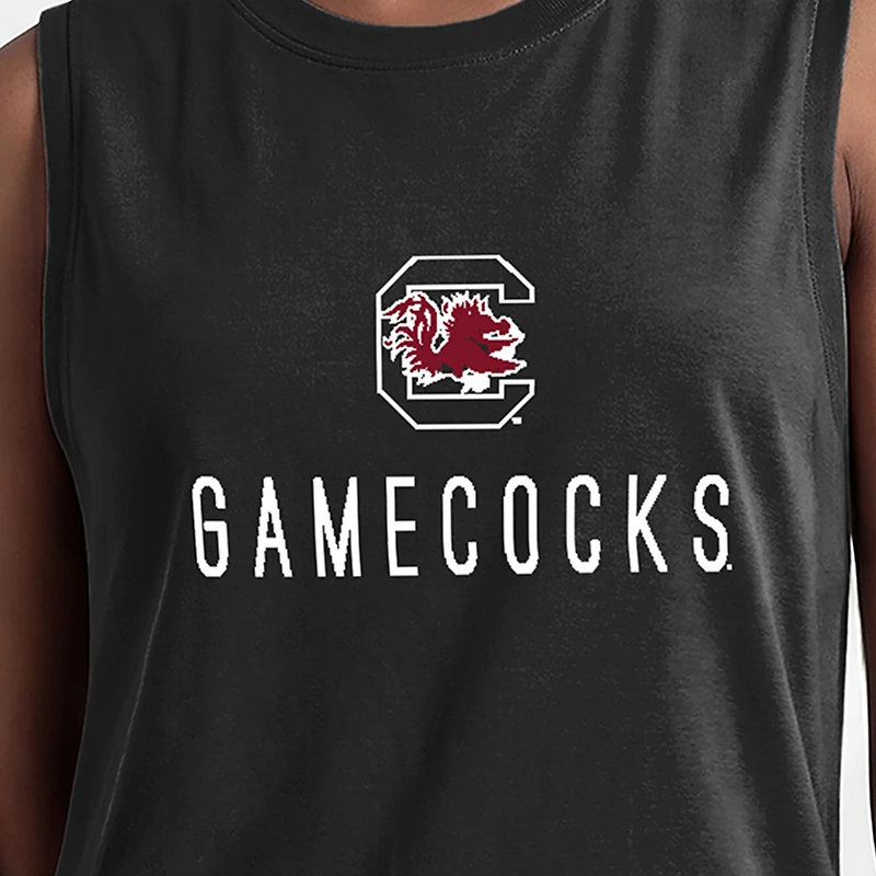 Débardeur féminin Champion Black South Carolina Gamecocks Lifestyle