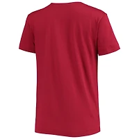 T-shirt à col en V de basketball féminin Champion Garnet South Carolina Gamecocks