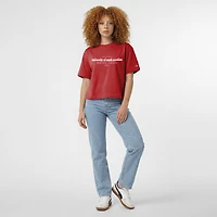 Women's Champion Garnet South Carolina Gamecocks Home Wordmark T-Shirt