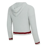 Women's Concepts Sport Gray/Garnet South Carolina Gamecocks Whitley Long Sleeve Hoodie Top & Shorts Set