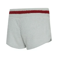 Ensemble sweat à capuche et short manches longues Whitley pour femme, gris/grenat, Gamecocks de Caroline du Sud