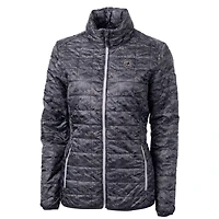 Doudoune zippée intégrale écologique noire pour femme des Gamecocks de Caroline du Sud, Cutter & Buck