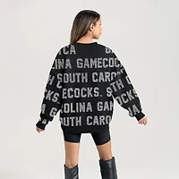 Sweat-shirt noir Gameday Couture pour femme des Gamecocks de Caroline du Sud Hype Era