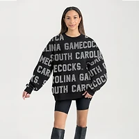 Women's Gameday Couture  Black South Carolina Gamecocks Hype Era Sweatshirt