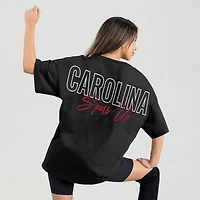 Women's Gameday Couture Black South Carolina Gamecocks Oversized Back at Ya T-Shirt