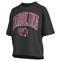 Women's Pressbox  Black South Carolina Gamecocks Nelson T-Shirt